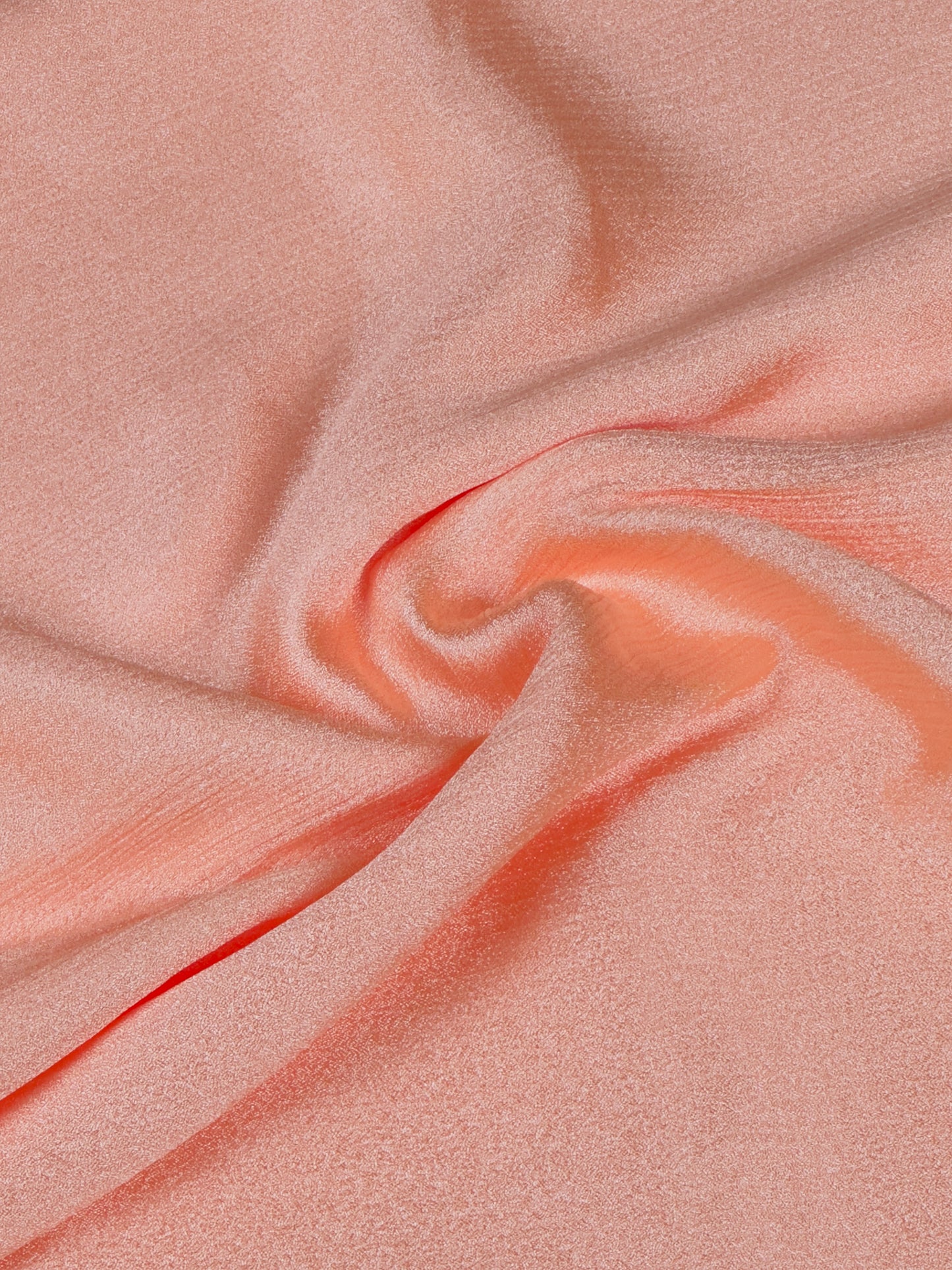 Premium Crinkle Silk | Peach Blush